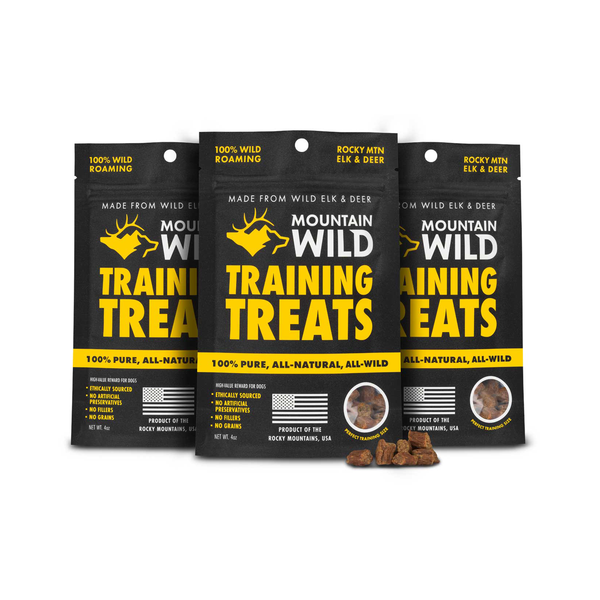WILD ELK & VENISON TRAINING TREAT NIBS