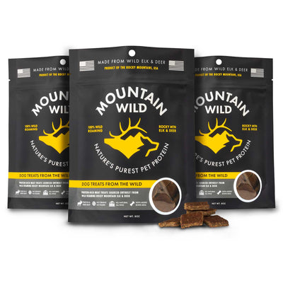 WILD ELK & VENISON DOG TREATS
