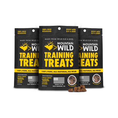 WILD ELK & VENISON TRAINING TREAT NIBS